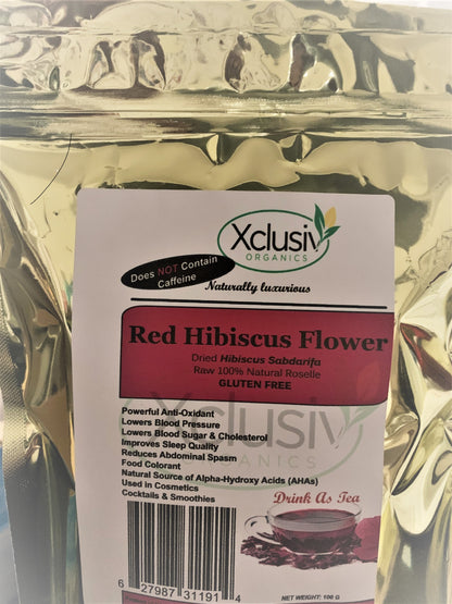 1 Lbs Red Hibiscus Flower WHOLE FLOWERS Hand-Picked Sifted Natural Tea